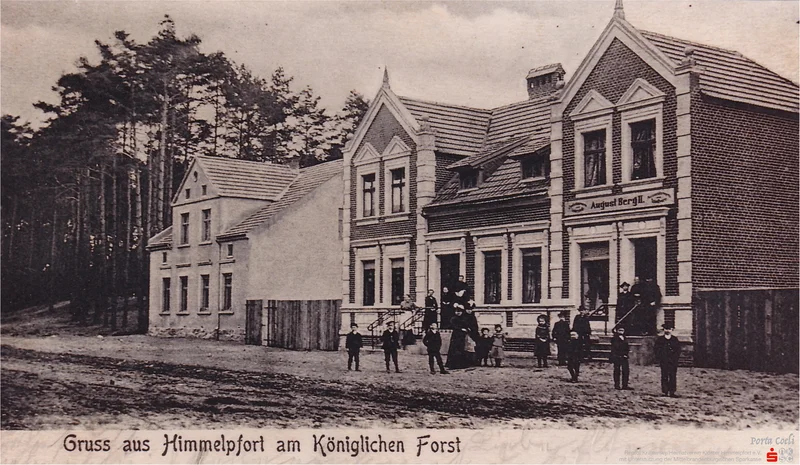 Haus August Berg, vor 1918