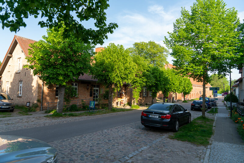 Ansicht der Klosterstra&szlig;e am Brauhaus 2024 (Photo: Peter Krajewsky)